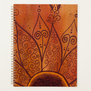 Motif de tournesol Abstrait