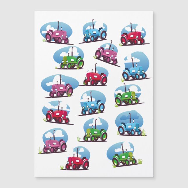 Motif de tracteur (Devant)