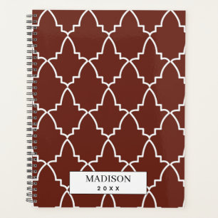 Motif de treillis marocain Bourgogne personnalisé