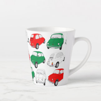 Motif de voiture italien vintage Latte Mug