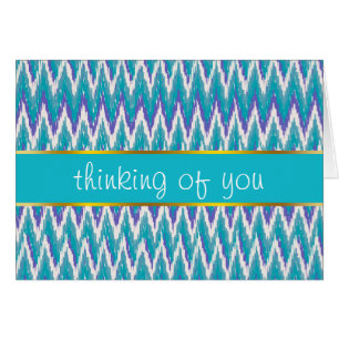 Motif de zigzag d'iKat de Teal et d'améthyste