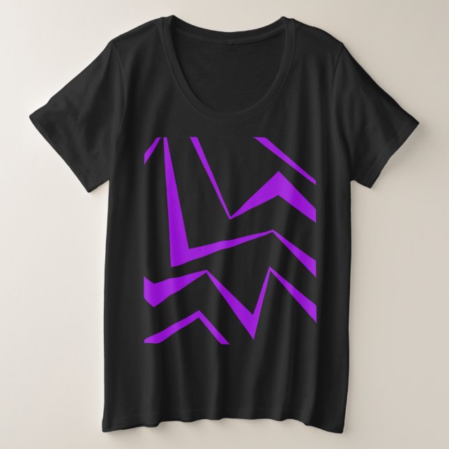 motif de zigzag géométrique Abstrait, audacieux et (Design devant)