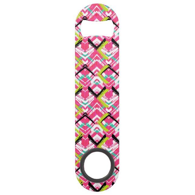 Motif de zigzag rose tiré par la main (Devant)