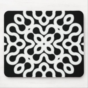 motif décoratif sur tapis de souris