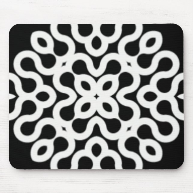 motif décoratif sur tapis de souris (Devant)