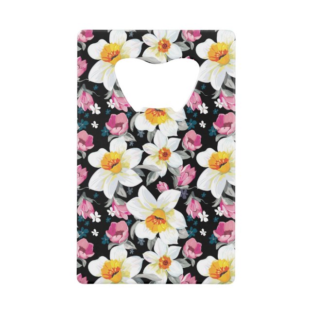 Motif d'élégance avec des fleurs de narcisse (Devant)