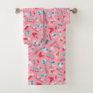 Motif dentaire rose