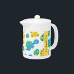 Motif Des Dinosaures, Dinosaures Mignons, Votre No<br><div class="desc">Motif mignon,  amusant et adorable avec des bébés dinosaures et des oeufs. Un cadeau moderne et tendance,  parfait pour les amateurs de dinosaures dans votre vie. Personnalisez en ajoutant votre nom,  votre pseudonyme,  votre monogramme ou vos initiales.</div>