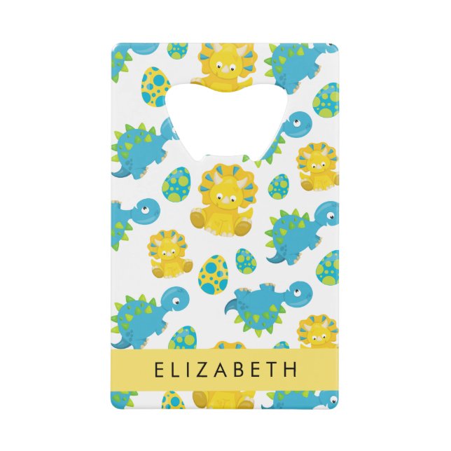 Motif Des Dinosaures, Dinosaures Mignons, Votre No (Devant)