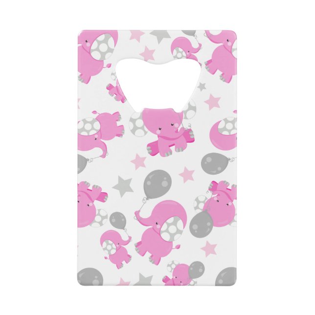 Motif Des Eléphants Roses, Eléphants Mignons, Étoi (Devant)