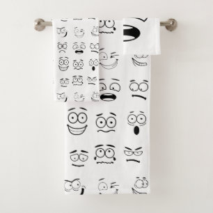 Motif des expressions face à Emoji