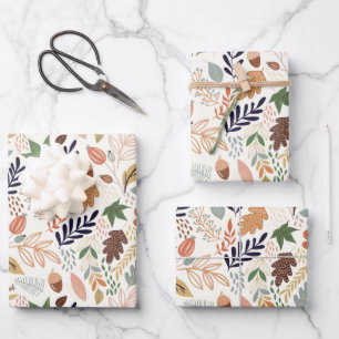 Motif des feuilles automnales