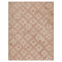 Motif des fleurs et des cercles Papier à scandale