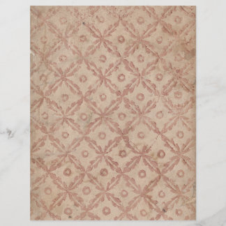 Motif des fleurs et des cercles Papier à scandale