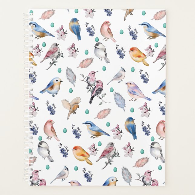 Motif des oiseaux de printemps (Devant)