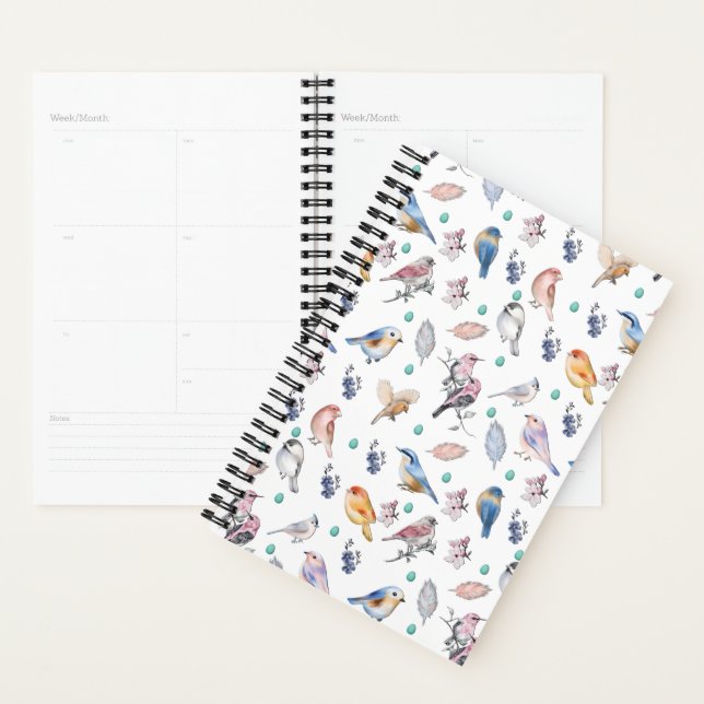 Motif des oiseaux de printemps (Devant avec enveloppe)
