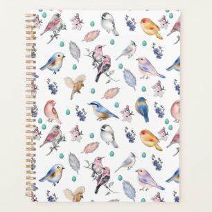 Motif des oiseaux de printemps