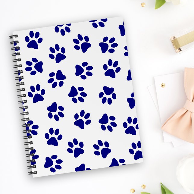 Motif Des Paws, Paws Chiens, Paws Bleus Marine (Créateur téléchargé)