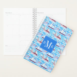 Motif des voiliers Watercolor