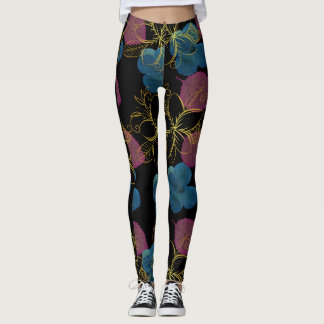 Motif design legging