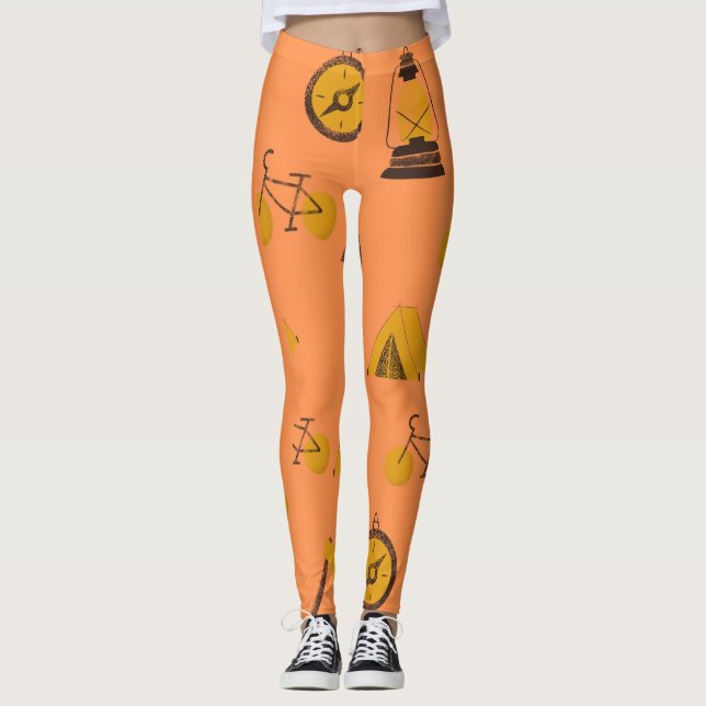 Motif design legging (Devant)