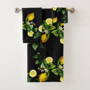 motif d'été du jardin de citron