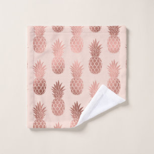 Motif d'été pour ananas Rose tropical