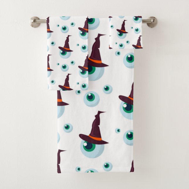 Motif d'Halloween des yeux de sorcières (En situation)