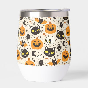 Motif d'Halloween rétro