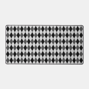 Motif Diamant noir et gris