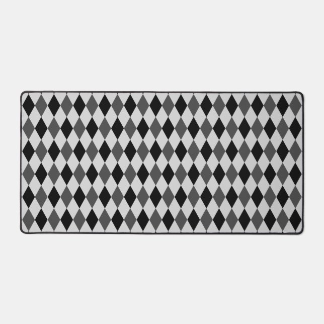 Motif Diamant noir et gris (Recto)