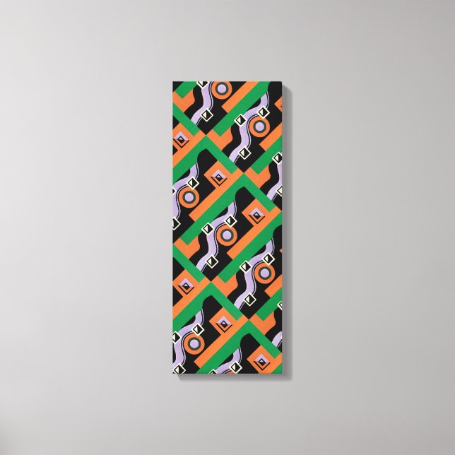 Motif d'illustration de jazz Art Déco vintage Poch (Recto)