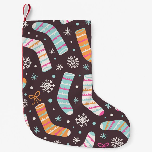 Motif d'illustration sans couture avec chaussettes (Devant)