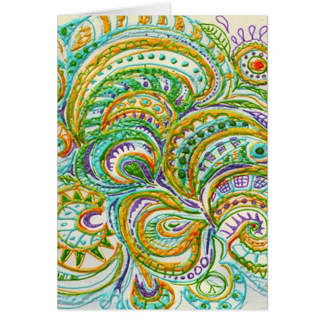 Motif d'Imaginaire d'art populaire (Devant)