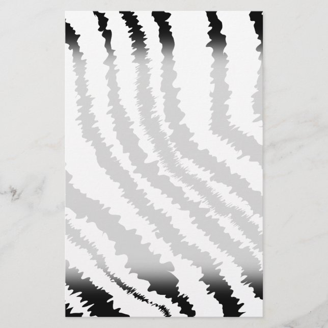 Motif d'impression Black Zebra. (Devant)