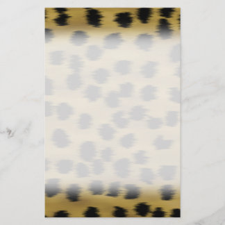 Motif d'impression Brown en noir et or.