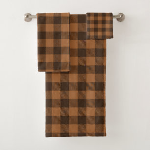 Motif d'impression Cosy Brown Plaid Buffalo