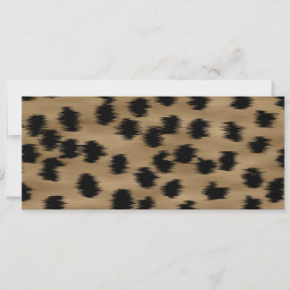 Motif d'impression noir et Brown Cheetah.