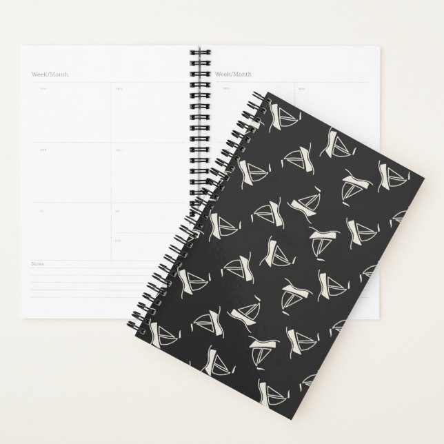 Motif Doodle Sailboat (Devant avec enveloppe)