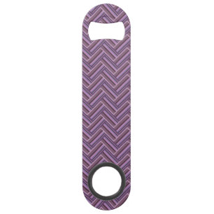Motif double tissage Mauve stripes