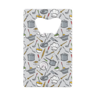 Motif d'outils de cuisine