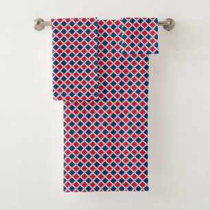 Motif Drapeau de la République Dominicaine