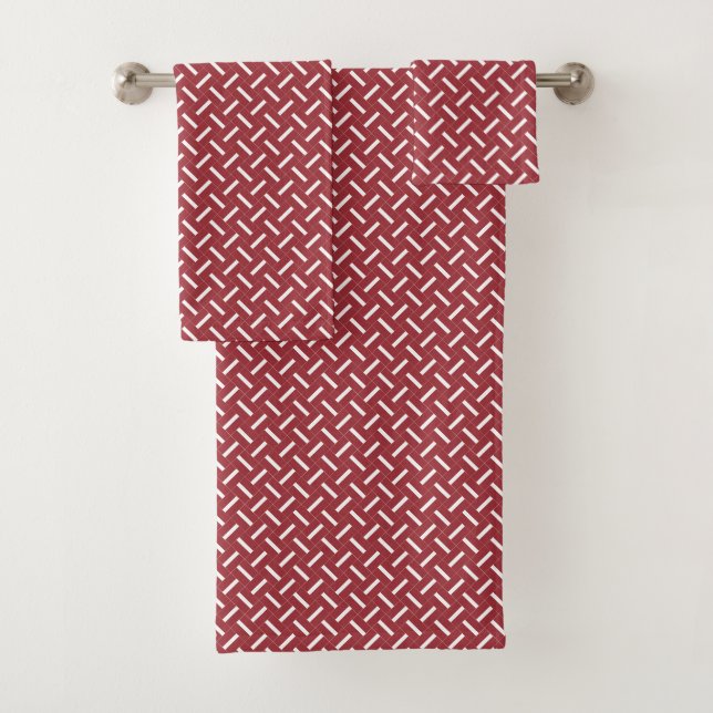 Motif Drapeau Patchwork Lettonie (En situation)