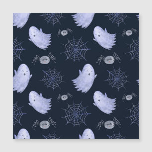 Motif drôle d'araignée fantôme pour Halloween.