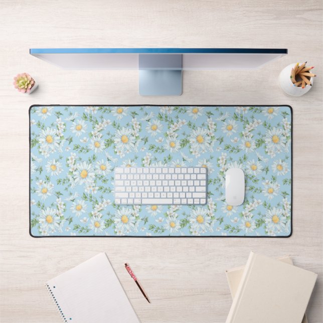 Motif du jardin fleuri Pastel Daisy (Bureau 1)