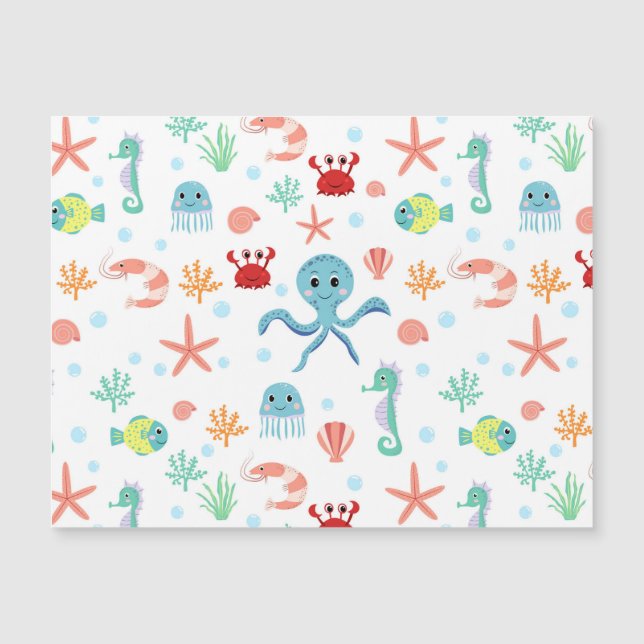 Motif du monde marin (Devant)