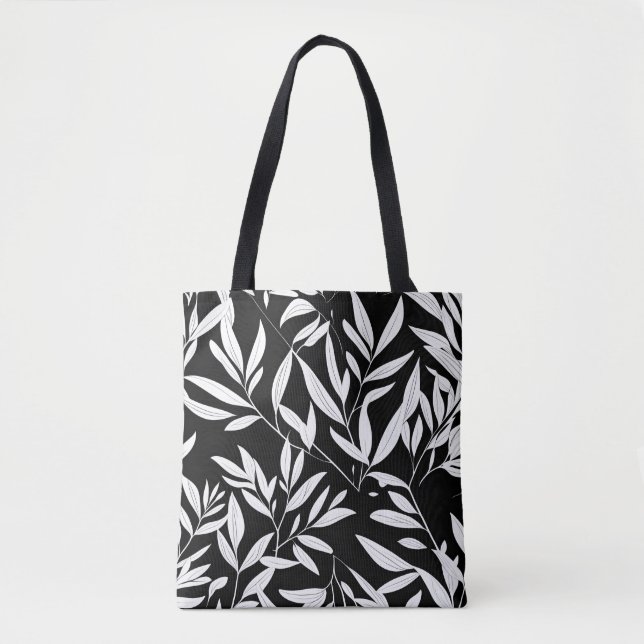 Motif du sac fourre-tout d'impression botanique fe (Devant)