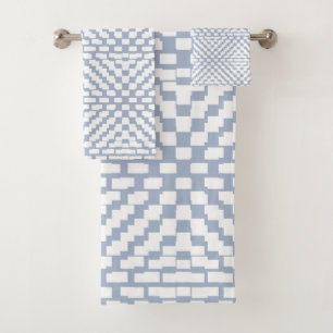 Motif du triangle gris bleu bébé