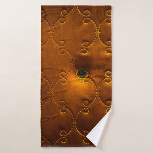 Motif d'une porte en cuir véritable porte d'entrée