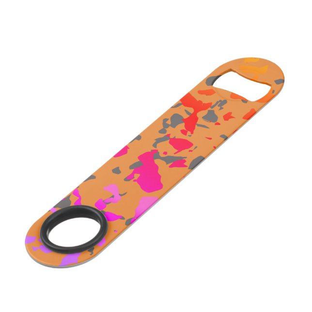 Motif éclaboussé de couleur de style Terrazzo abst (Devant angulaire)